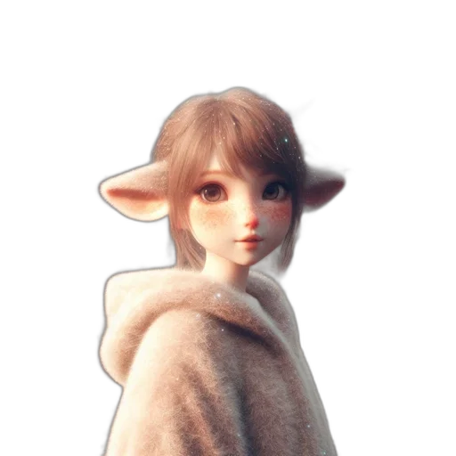 animal, creature, face, staff transparent PNG cut-out