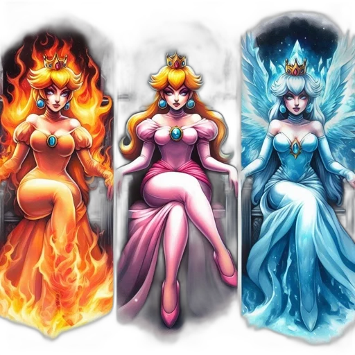 fantasy art, concept art, comic book art, pixel art transparent PNG cut-out