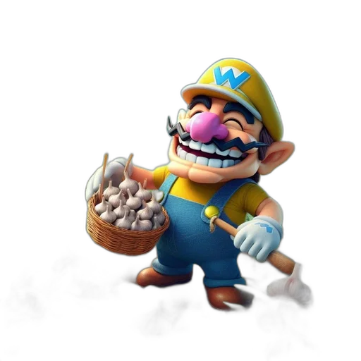 weapon, staff, food, creature transparent PNG cut-out