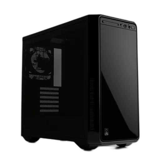 robot, 3d render, black, desktop transparent PNG cut-out