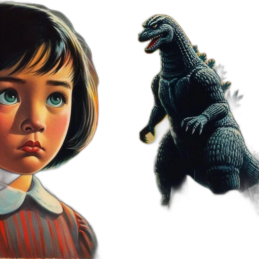 creature, concept art, photorealistic, young transparent PNG cut-out
