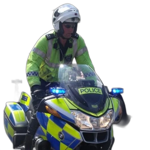 police, officer, motorcycle, word transparent PNG cut-out