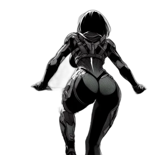 robot, mask, creature, dress transparent PNG cut-out