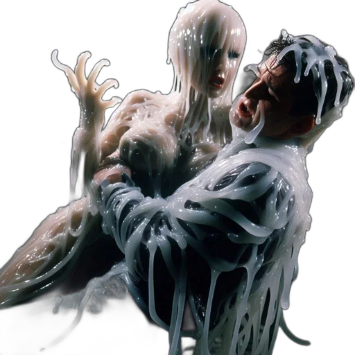 creature, concept art, comic book art, photorealistic transparent PNG cut-out
