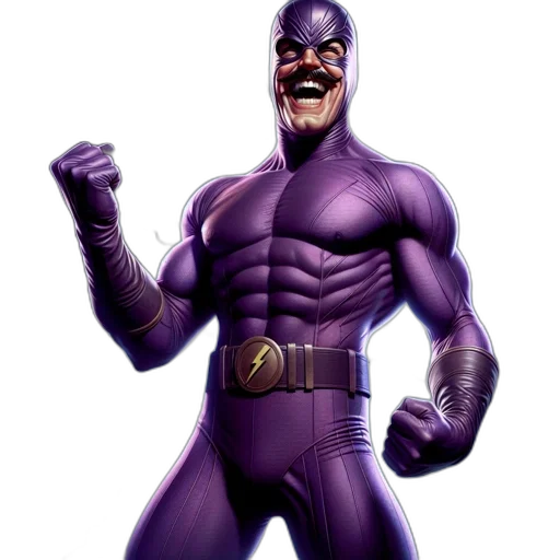 mask, comic book art, concept art, 3d render transparent PNG cut-out