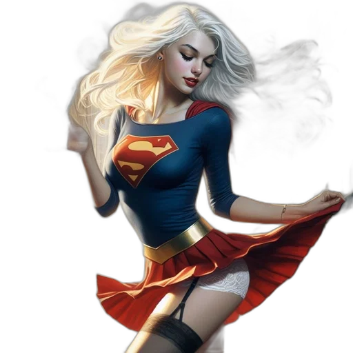 comic book art, concept art, fantasy art, photorealistic transparent PNG cut-out