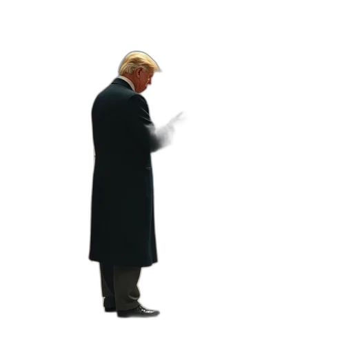 staff, hat, jacket, weapon transparent PNG cut-out