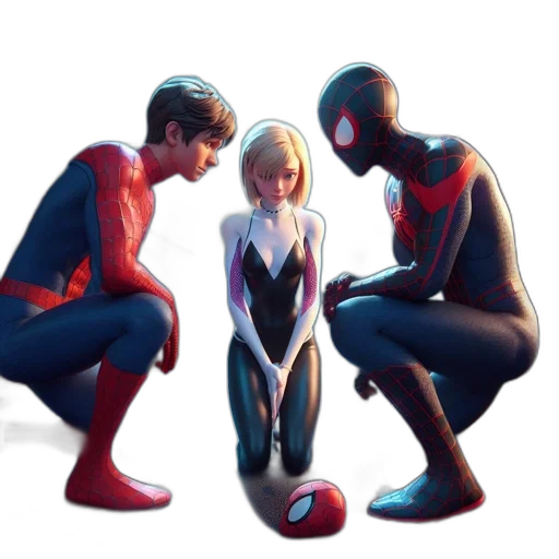 comic book art, concept art, 3d render, fantasy art transparent PNG cut-out