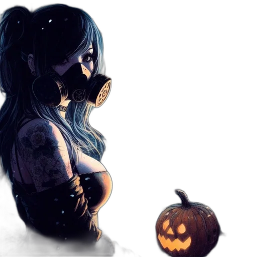 mask, dress, concept art, fantasy art transparent PNG cut-out