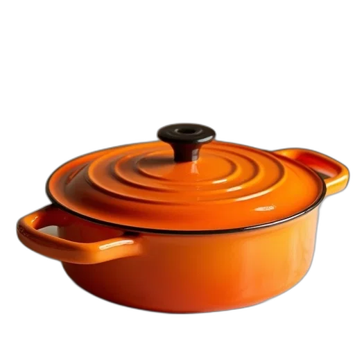 food, 3d render, orange, enamel transparent PNG cut-out