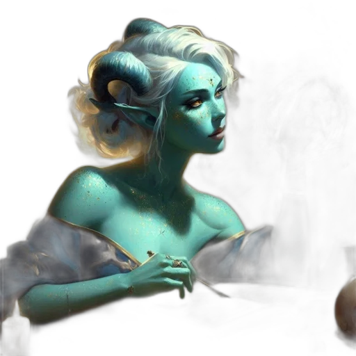 concept art, fantasy art, 3d render, photorealistic transparent PNG cut-out