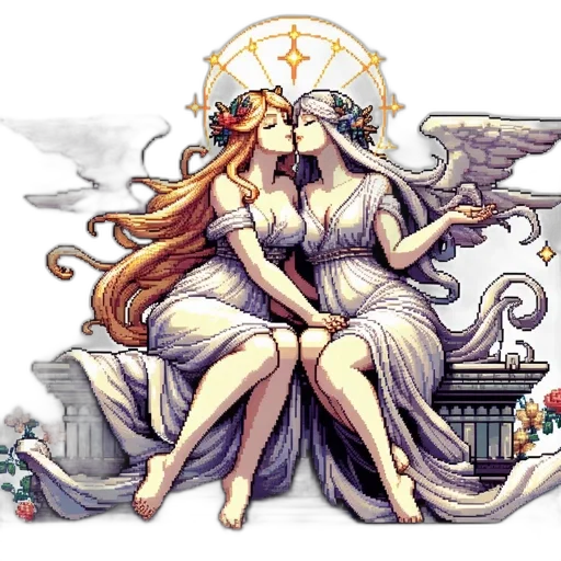 pixel art, fantasy art, concept art, anime transparent PNG cut-out