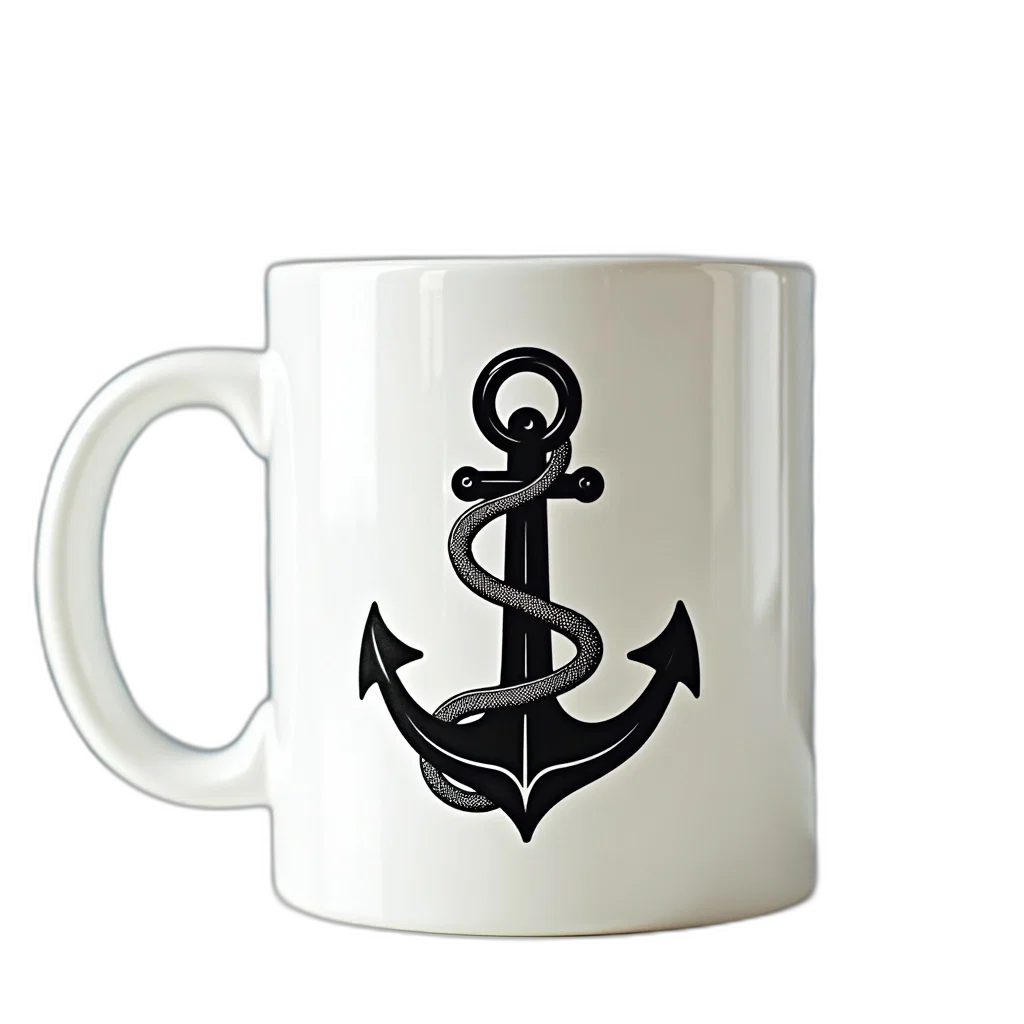 3d render, white, coffee, mug transparent PNG cut-out