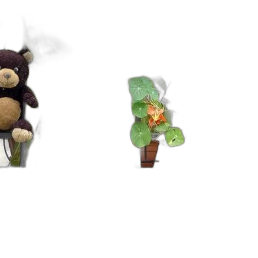 concept art, 3d render, pixel art, earth tones transparent PNG cut-out