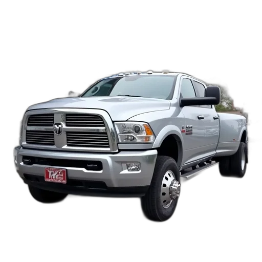 photorealistic, 3d render, silver, pickup transparent PNG cut-out