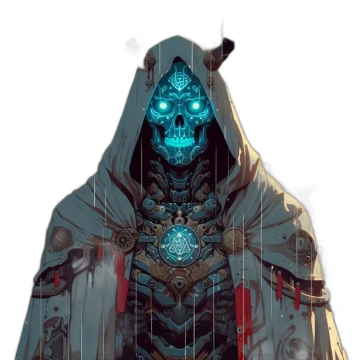 mask, jacket, face, sword transparent PNG cut-out