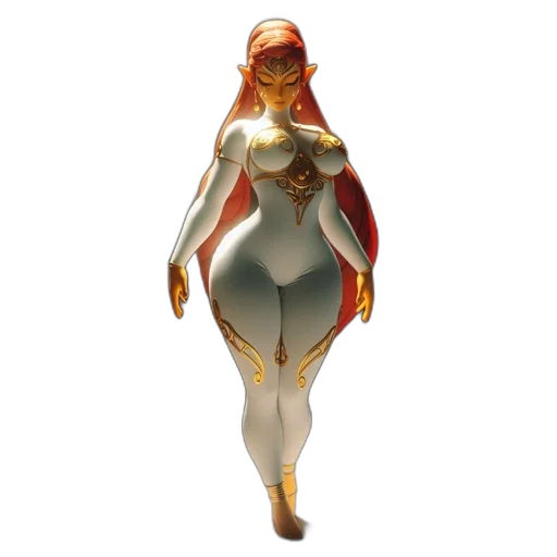 dress, concept art, 3d render, fantasy art transparent PNG cut-out