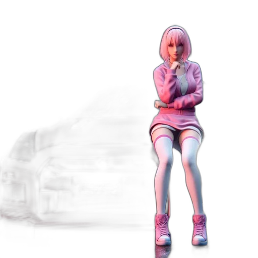 car, robot, dress, concept art transparent PNG cut-out