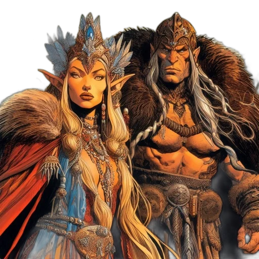fantasy art, concept art, comic book art, fire transparent PNG cut-out