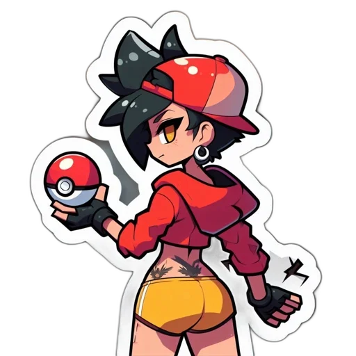 hat, staff, weapon, dress transparent PNG cut-out