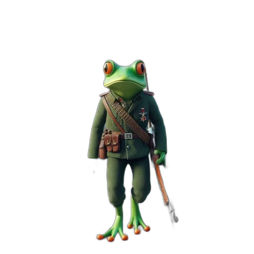 weapon, animal, staff, jacket transparent PNG cut-out