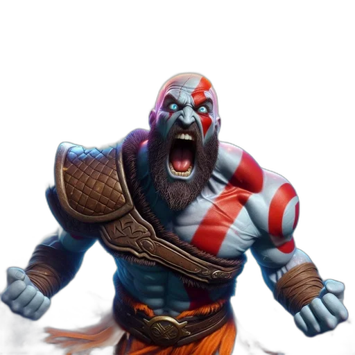 creature, mask, face, staff transparent PNG cut-out