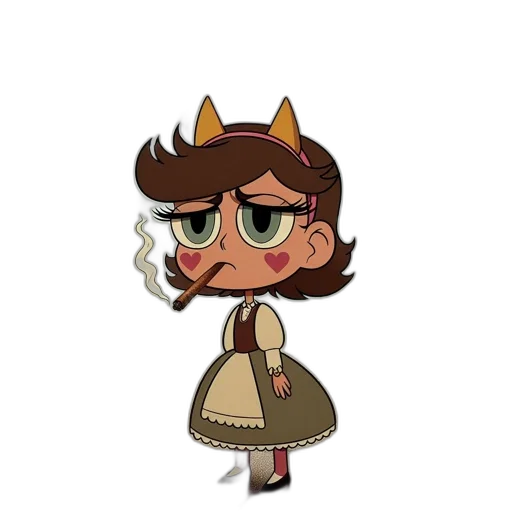 staff, crown, dress, creature transparent PNG cut-out