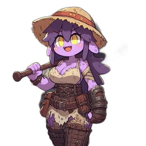 staff, weapon, hat, sword transparent PNG cut-out