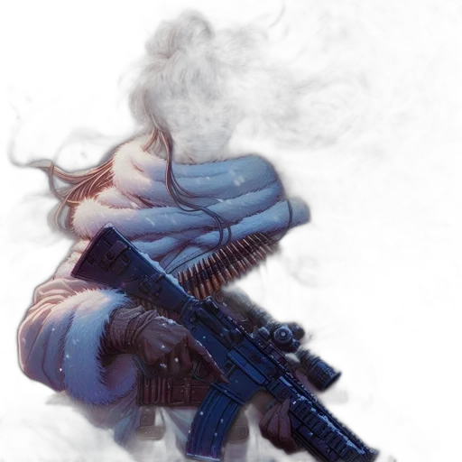 weapon, jacket, sword, concept art transparent PNG cut-out