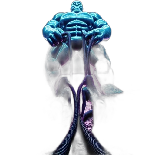 creature, robot, sword, weapon transparent PNG cut-out