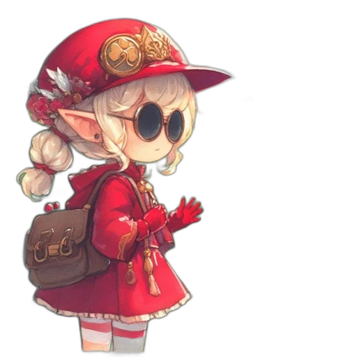 staff, hat, jacket, mask transparent PNG cut-out