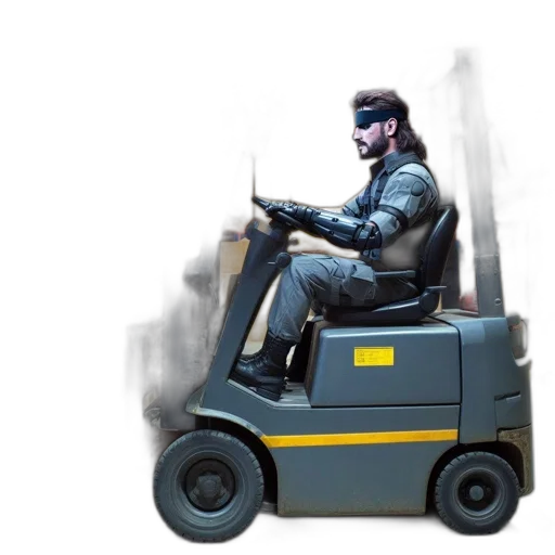 robot, car, weapon, staff transparent PNG cut-out