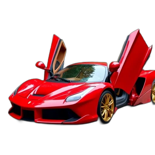 car, weapon, animal, 3d render transparent PNG cut-out