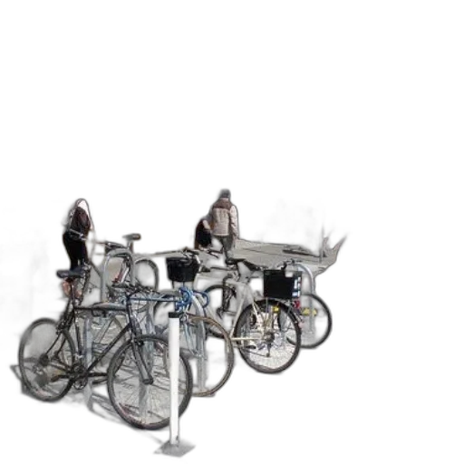 robot, car, umbrella, staff transparent PNG cut-out