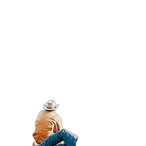 jacket, hat, shoes, staff transparent PNG cut-out