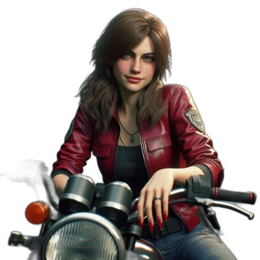 jacket, concept art, photorealistic, comic book art transparent PNG cut-out
