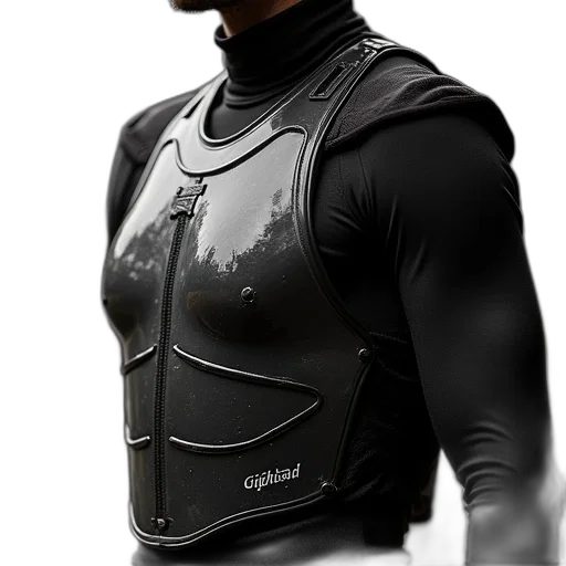 jacket, robot, staff, concept art transparent PNG cut-out
