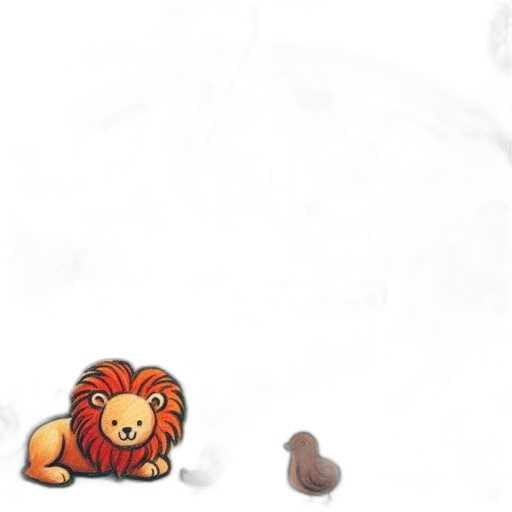 animal, staff, crown, creature transparent PNG cut-out