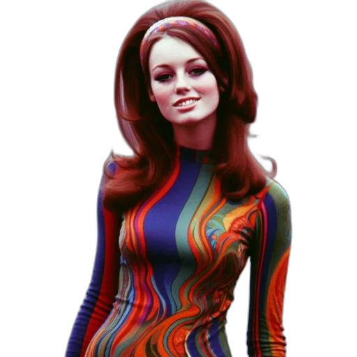 dress, hair, comic book art, photorealistic transparent PNG cut-out