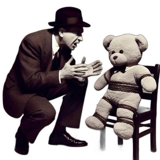 concept art, man, suit, hat transparent PNG cut-out