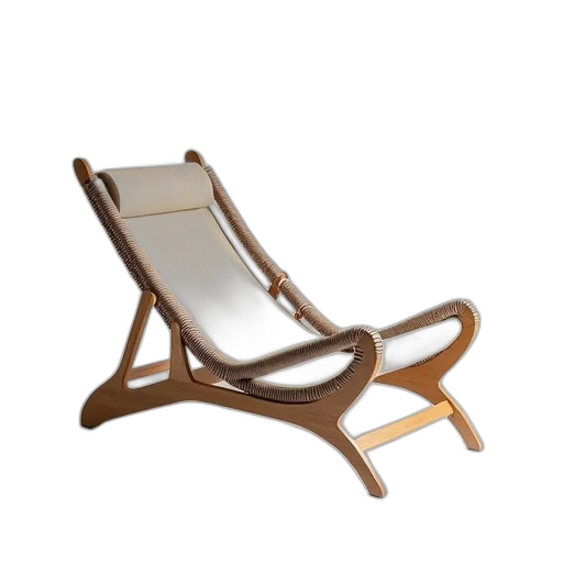 furniture, 3d render, sling, lounge transparent PNG cut-out
