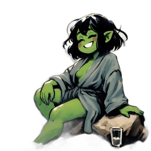 staff, concept art, comic book art, watercolor transparent PNG cut-out