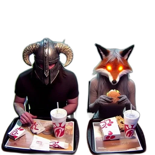 mask, food, creature, concept art transparent PNG cut-out