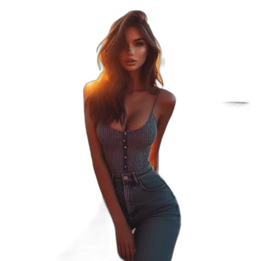 dress, jacket, jewelry, concept art transparent PNG cut-out