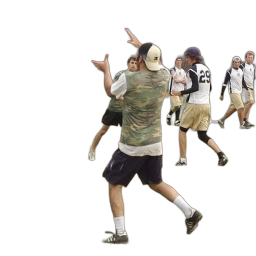 concept art, group, people, playing transparent PNG cut-out