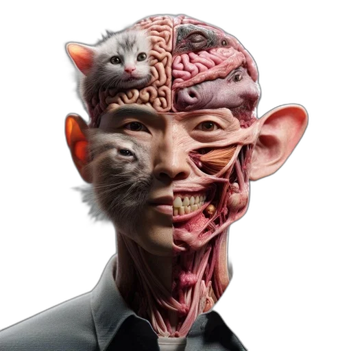mask, face, creature, animal transparent PNG cut-out