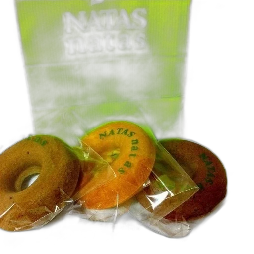 food, three, doughnuts, plastic transparent PNG cut-out