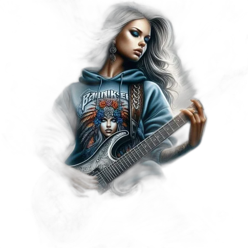 jacket, weapon, fantasy art, photorealistic transparent PNG cut-out