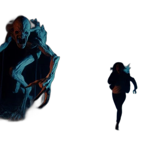 creature, robot, mask, jacket transparent PNG cut-out