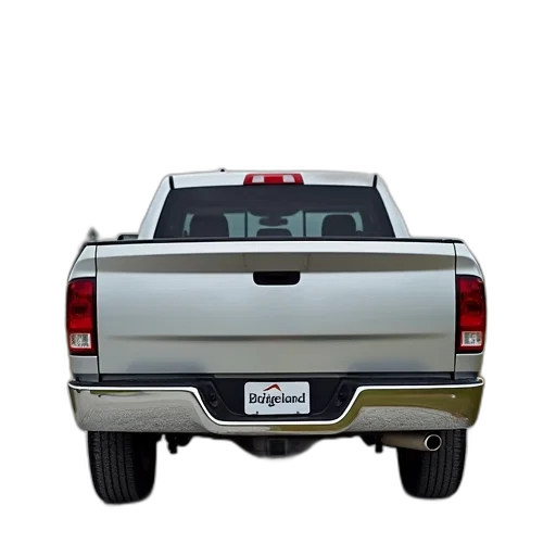 car, silver, pickup, truck transparent PNG cut-out